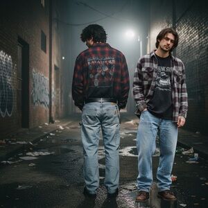 Carhart Vintage Double Knee Carpenter Loose Original Fit Denim Jeans